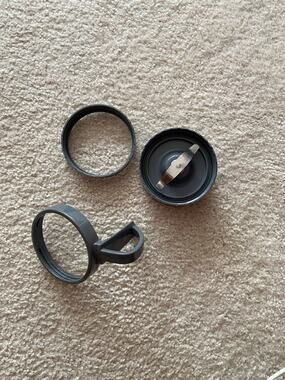 NutriBullet Blender Replacement Parts Blade Ring with and without Handle, 3 pcs